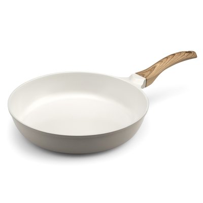 Poêle 28 cm avec revêtement en céramique blanche - MYTHIC CUISINOX