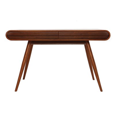 Bureau design avec rangements 2 tiroirs L120 cm BJORG MILIBOO