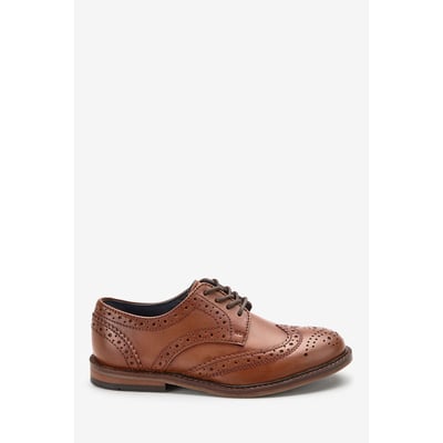 Chaussures derby en cuir à lacets habillées NEXT