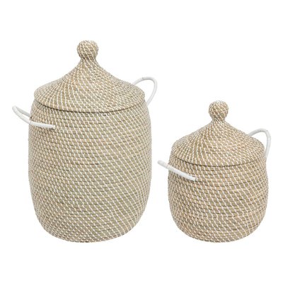 Lot de 2 paniers SOLEYA ATMOSPHERA