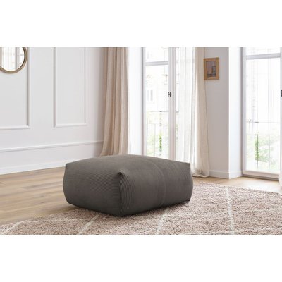 Pouf velours côtelé, VOLTAIRE BOBOCHIC