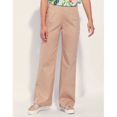 Pantalon droit large coton ATALIA LA FIANCÉE