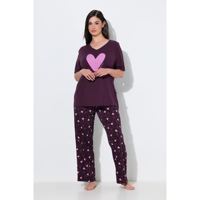 Pyjama motif cœurs ULLA POPKEN