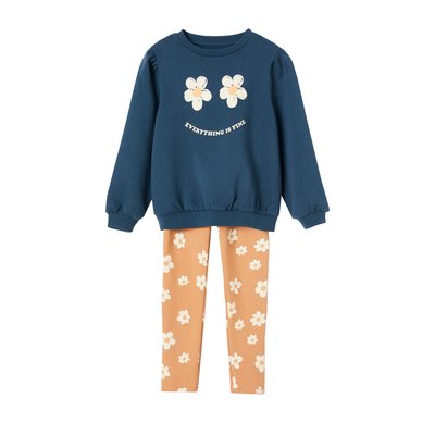 Ensemble sweat + legging imprimé VERTBAUDET