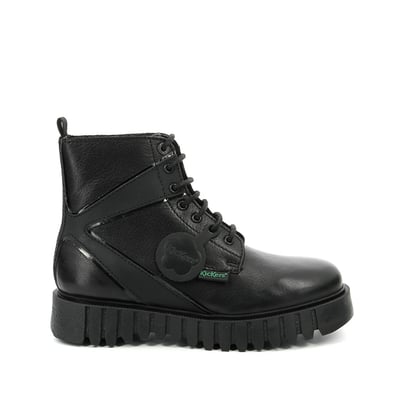 Boots cuir Kick Fabulous, plateforme KICKERS