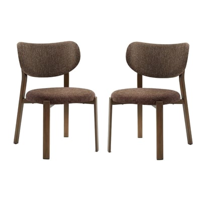Lot de 2 Chaises en tissu OSLO CALICOSY