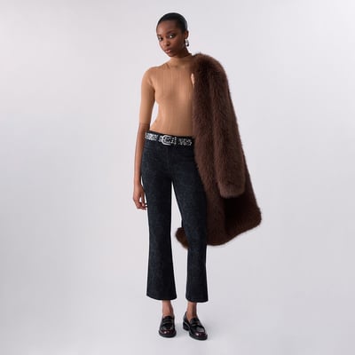 Jean bootcut avec détail laser LIU JO