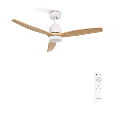 Ventilateur de plafond avec pales en ABS technique avec lumière et télécommande WIND STYLANCE CREATE