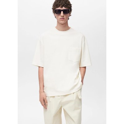 T-shirt oversize poche MANGO MAN