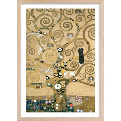 Affiche Tree of Life. Detail par Gustav Klimt HEXOA