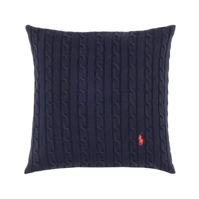 Housse de coussin en coton, CABLE RALPH LAUREN HOME