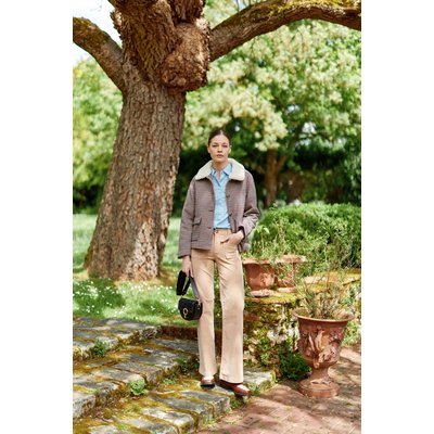 Manteau chemise carreaux La Redoute