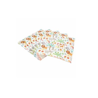 Lot de 20 serviettes en papier Leo L'explorateur DOUCEUR D'INTÉRIEUR