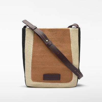 Grand sac texture raphia ADOLFO DOMINGUEZ