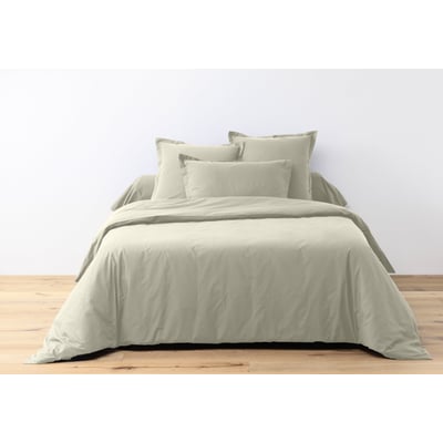 Parure Housse de couette coton uni Passion EDEN