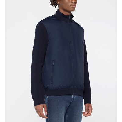 Blouson Droit Bi-matière Mamix GALERIES LAFAYETTE