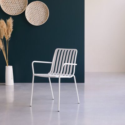 Fauteuil en métal orange GABY TIKAMOON