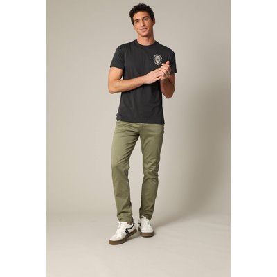 Pantalon en micro twill avec braguette à fermeture à glissière BEMBE DEELUXE