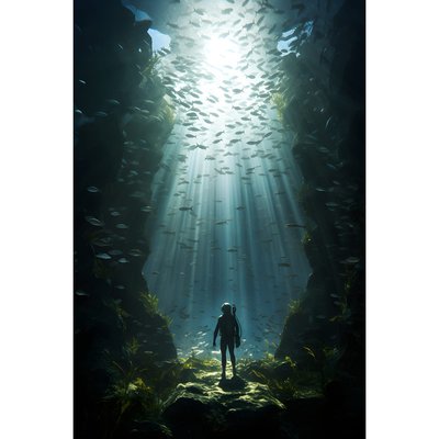 Tableau Mural Explorateur Abyssal MER CEANOTHE