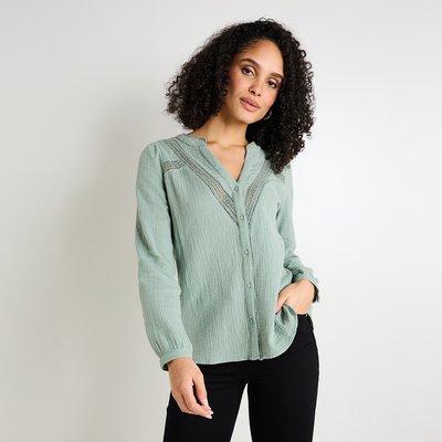 Chemise en gaze de coton GRAIN DE MALICE
