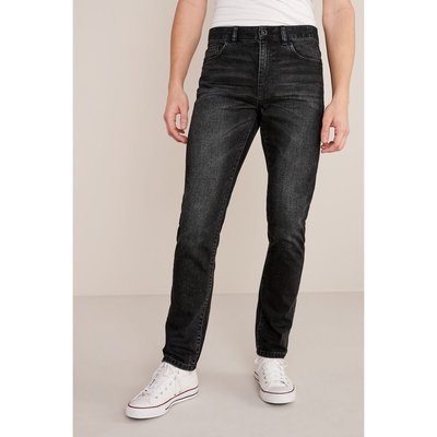 Jeans noir homme huile La Redoute