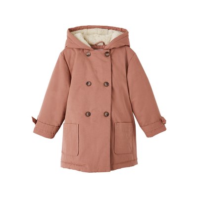 Parka à capuche chic effet peau de pêche VERTBAUDET
