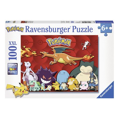 Puzzle XXL mes Pokémon préférés 100 pièces RAVENSBURGER