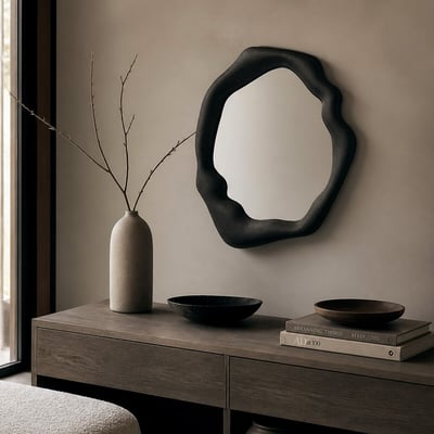 Скульптурное интерьерное зеркало SO'HOME
