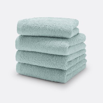 Set of 4 Scenario Terry Guest Towels 500g/m2 LA REDOUTE INTERIEURS