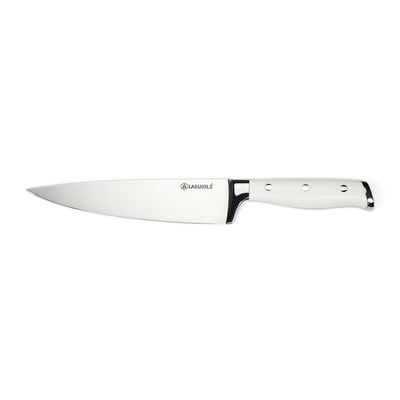 Couteau de chef blanc 34cm - "Elégance" LAGUIOLE CUISSON