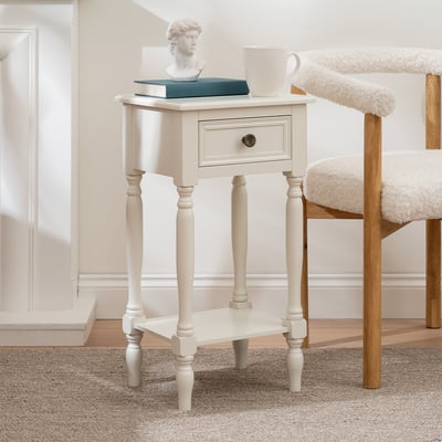 Amia Side Table with Drawer SO'HOME