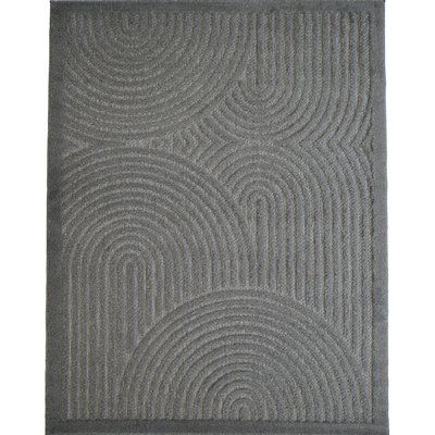 Tapis intérieur et extérieur motif art déco en relief THE DECO FACTORY