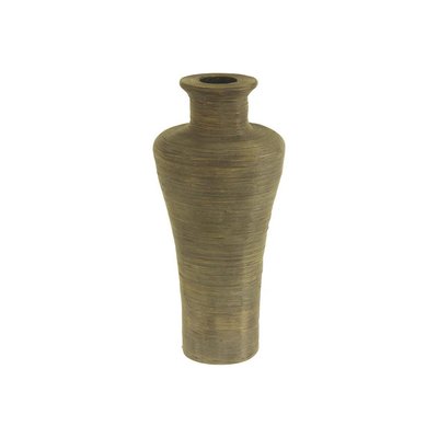 Vase en rotin patiné AUBRY GASPARD