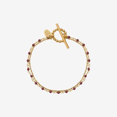 Bracelet doré à l'or fin ROXANE CAROLINE NAJMAN