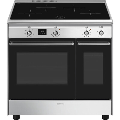 Piano de cuisson induction 4 feux 90 cm SMEG