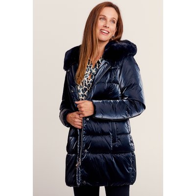 Doudoune femme bleue nuit La Redoute