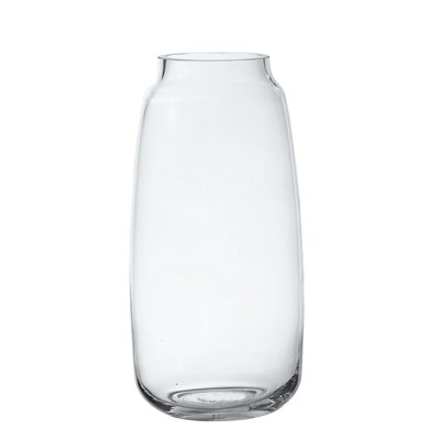 Vase décoratif allongé en verre H32 SIA DECO