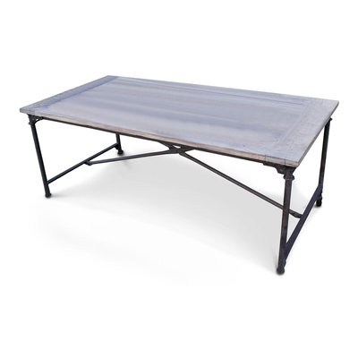 Table de tapissier en fer et orme WINDSOR CHEHOMA
