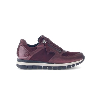 Baskets en cuir à talon compensé GABOR