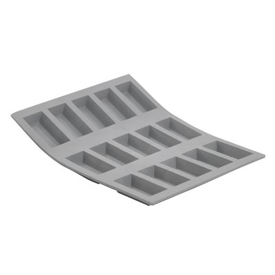 Moule pour 15 mini financier en silicone elastomoules DE BUYER