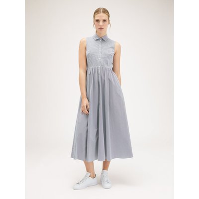 Robe chemisier en popeline à rayures MOTIVI