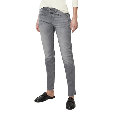 Jeans modèle THEDA boyfriend cropped en mélange de coton organique et de lyocell MARC O'POLO