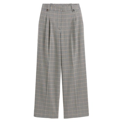 Pantalon large, à carreaux pied-de-poule LA REDOUTE COLLECTIONS