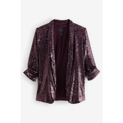Blazer à manches froncées et sequins NEXT