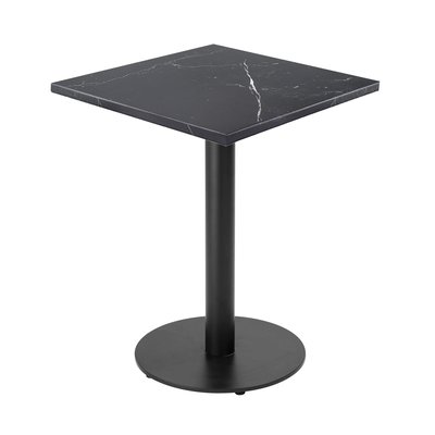 Table à manger en aggloméré avec revêtement mélaminé RIVOLI OVIALA