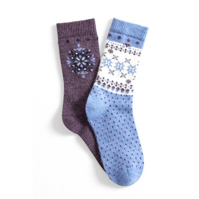 Lot de 2 paires de chaussettes maille Thermolactyl DAMART
