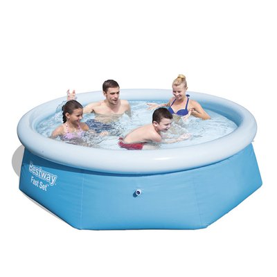 Piscine autoportée  Fast Set 2,44 x 0,61 m BESTWAY