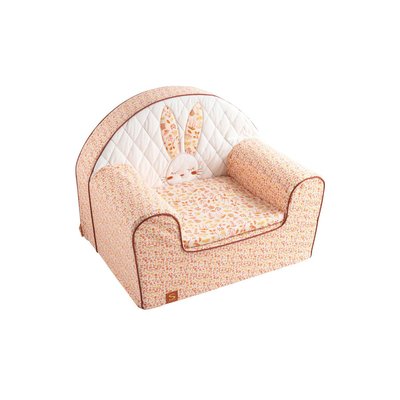 Fauteuil club en coton SAUTHON