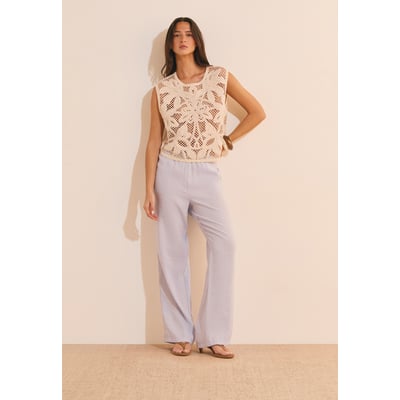 Pantalon fluide élastiqué PIETRO ETAM