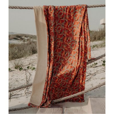 Fouta imprimé PISTIL BINDI ATELIER